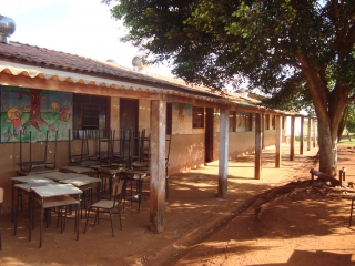 Atual escola Edson Bezerra será substituída por novo prédio no Assentamento Itamarati I.