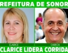 Derrotada em 2016 e 2020, Clarice lidera corrida pela Prefeitura de Sonora