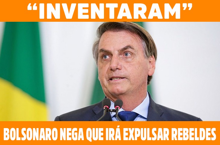 Bolsonaro nega que irá expulsar rebeldes em MS: ‘inventaram’