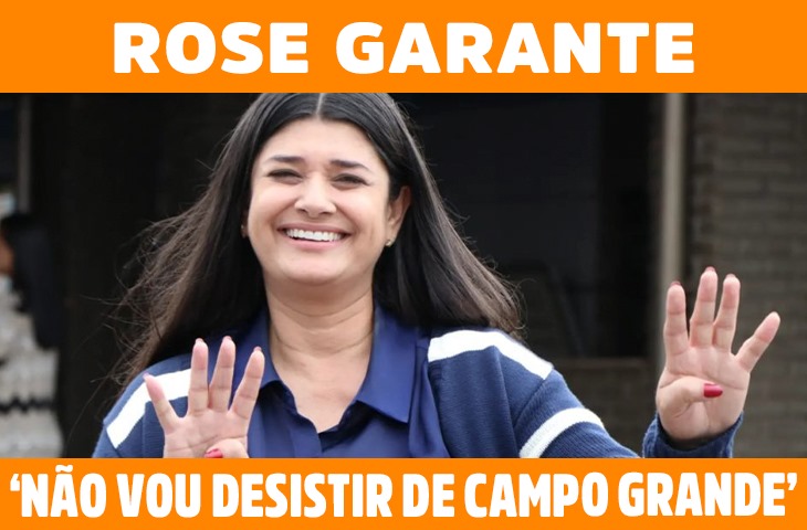 Após derrota, Rose garante: ‘eu não vou desistir de Campo Grande’