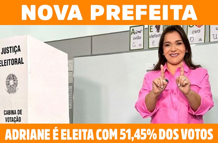 Adriane Lopes é eleita prefeita de Campo Grande com 51,45% dos votos