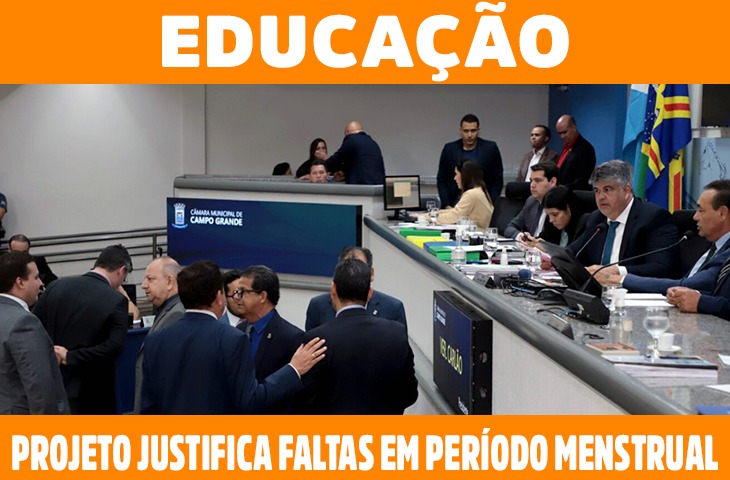 Projeto justifica faltas escolares durante o período menstrual