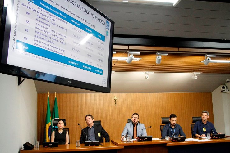 Audiência pública: Recurso à Saúde cresce 12% e soma R$ 774 mi